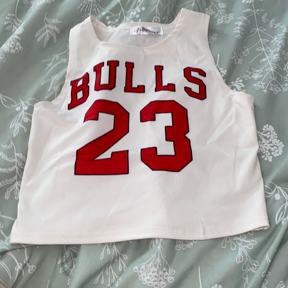 Bulls Crop Top Jersey